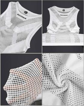 ROCKBROS | Sports Fahrradweste – Atmungsaktive Laufweste, Schnell trocknend (Größen S-5XL)