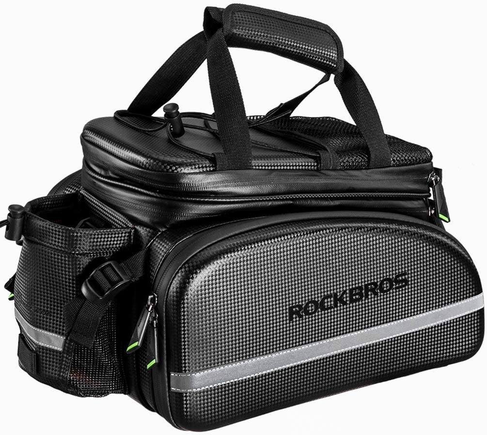 ROCKBROS - A6-6 ROCKBROS Fahrrad Hinter Gepäckträgertasche 10-35L ...