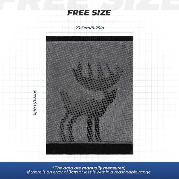 QUNATURE | Multifunktionstuch – Winddichter, Atmungsaktiver Halswärmer für Outdoor-Sportarten