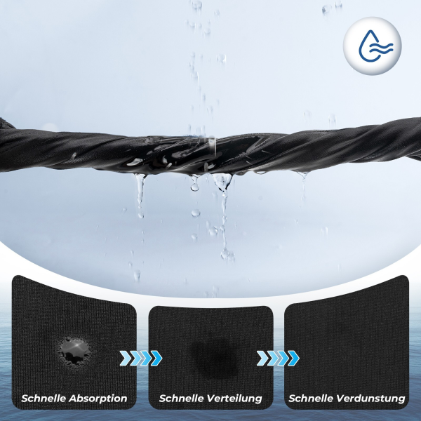 ROCKBROS | Sommer Multifunktionales Tuch – COOLMAX Schal UPF50+ Fahrrad-/Motorradmaske