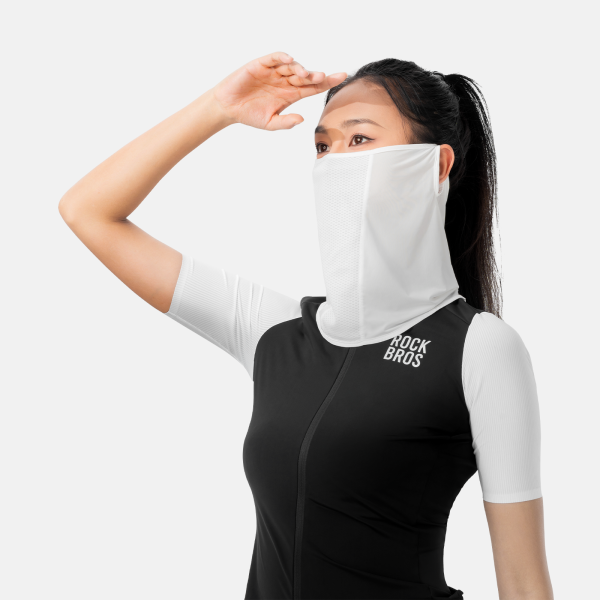 ROCKBROS | Sommer Multifunktionstuch – Eisenseide Halstuch für Motorrad/Fahrrad, UPF50+ Sonnenschutz