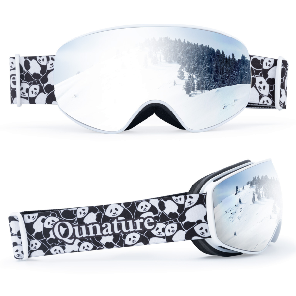 Qunature | Ski- & Snowboardbrille für Brillenträger – Antibeschlag, für Kinder