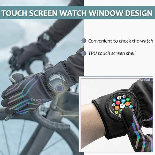 ROCKBROS | Fahrrad Handschuhe – Unisex, Outdoor, Sport