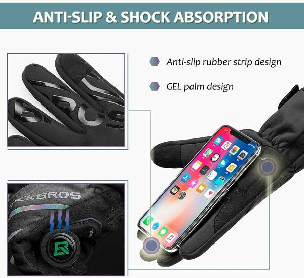 ROCKBROS | Fahrrad Handschuhe – Unisex, Outdoor, Sport