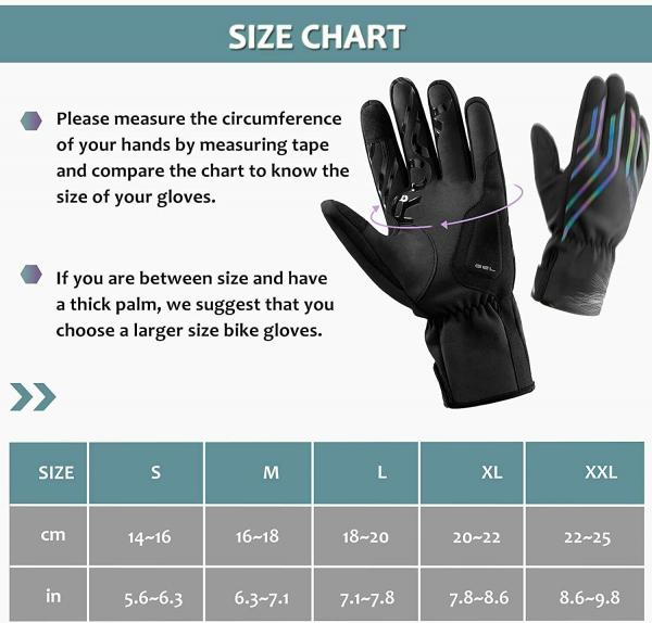 ROCKBROS | Fahrrad Handschuhe – Unisex, Outdoor, Sport