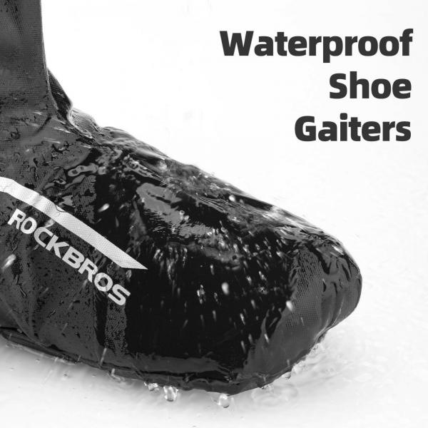 ROCKBROS | Thermo Bein Gamaschen + Fahrrad Überschuhe Winddicht Outdoors