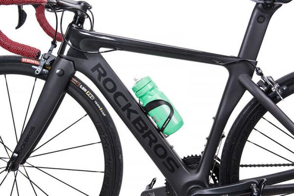 ROCKBROS | Fahrrad Flaschenhalter aus Aluminiumlegierung – Trinkflaschenhalter für Fahrräder (Schwarz, Blau, Silber, Rot, Gelb)