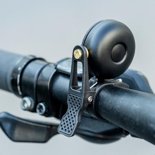 ROCKBROS | Fahrrad Klingel Lenker Doppelglocke Klassisch für MTB, BMX – 22,2mm (Silber, Gold)