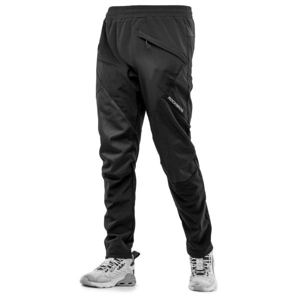 ROCKBROS | Winter Hose Herren – Winddichte Thermo Radhose für den Winter, EU Größen M-4XL