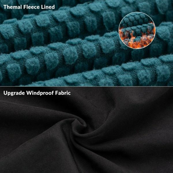 ROCKBROS | Winter Hose Herren – Winddichte Thermo Radhose für den Winter, EU Größen M-4XL