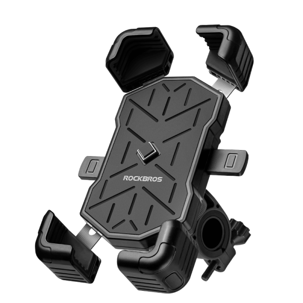 ROCKBROS | Handyhalterung für Fahrrad & Motorrad – 360° drehbar, universell für 4,5–7,2 Zoll Smartphones