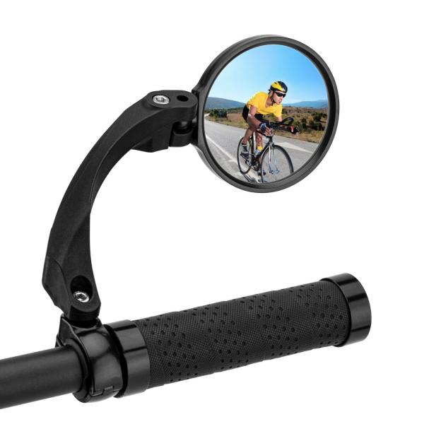 ROCKBROS | Fahrradspiegel – HD Rückspiegel, 360° drehbar, für MTB, E-Bike & Rennrad