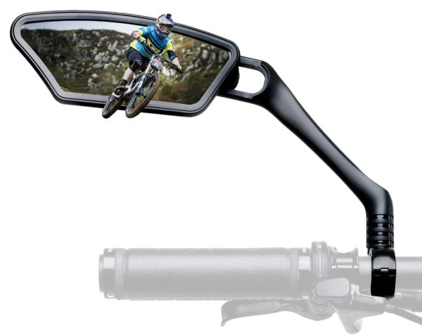 ROCKBROS | Fahrradspiegel – HD Rückspiegel, 360° drehbar, explosionsbeständig, für 21–26 mm Lenker