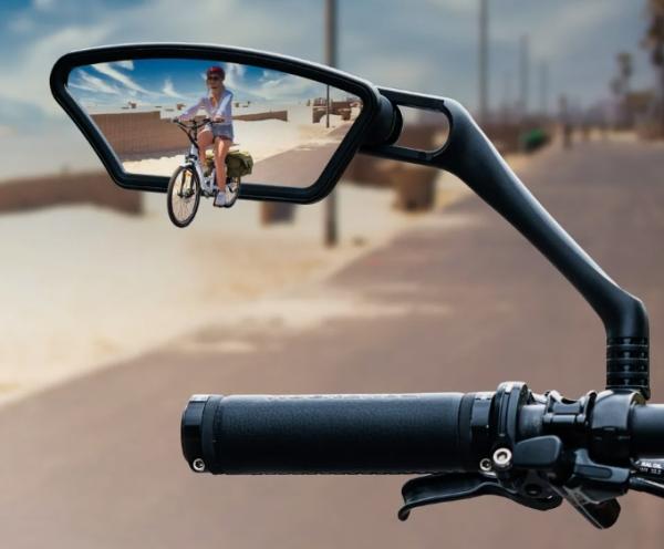 ROCKBROS | Fahrradspiegel – HD Rückspiegel, 360° drehbar, explosionsbeständig, für 21–26 mm Lenker