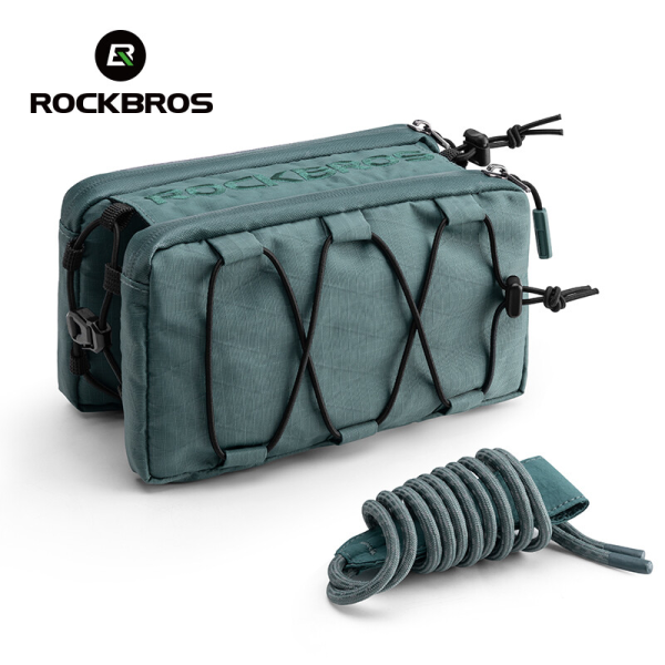 ROCKBROS | 1L Fahrrad Doppel-Rahmentasche – Oberrohrtasche für Rennrad & MTB – 5 Farben