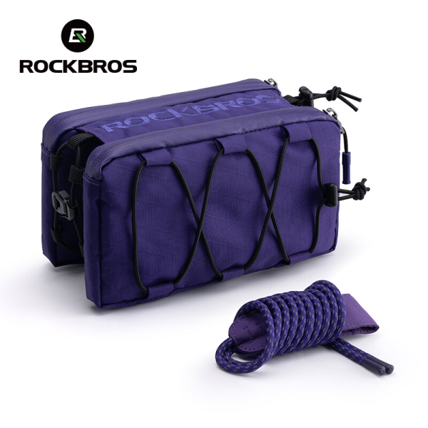 ROCKBROS | 1L Fahrrad Doppel-Rahmentasche – Oberrohrtasche für Rennrad & MTB – 5 Farben