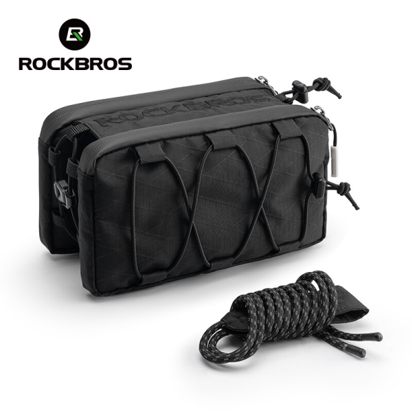 ROCKBROS | 1L Fahrrad Doppel-Rahmentasche – Oberrohrtasche für Rennrad & MTB – 5 Farben