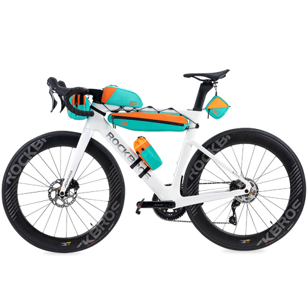 ROCKBROS | Fahrradtaschen-Set – Rahmen-, Sattel- & Lenkertasche für MTB & Rennrad
