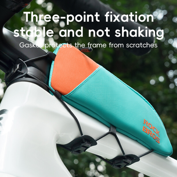 ROCKBROS | Fahrradtaschen-Set – Rahmen-, Sattel- & Lenkertasche für MTB & Rennrad