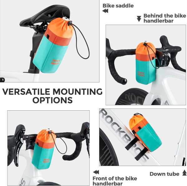 ROCKBROS | Fahrradtaschen-Set – Rahmen-, Sattel- & Lenkertasche für MTB & Rennrad