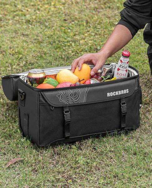 ROCKBROS | Isolierte Fahrradtasche – 11L Picknicktasche, Tragetasche für Fahrrad