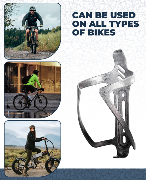 ROCKBROS | Fahrradflaschenhalter – Leichter Trinkflaschenhalter aus Aluminium für MTB & Bike