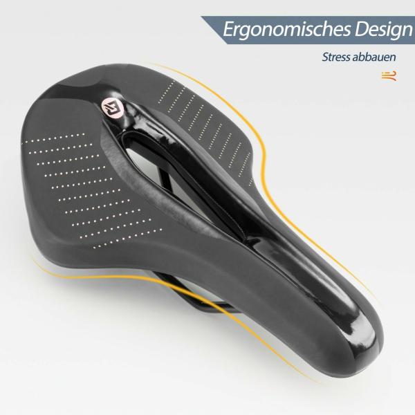 ROCKBROS | Fahrradsattel – Ergonomischer, Komfortabler Sattel für MTB und Rennrad