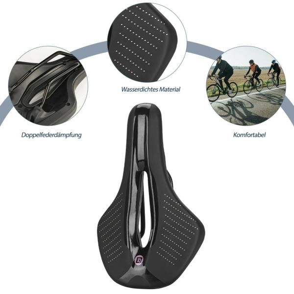 ROCKBROS | Fahrradsattel – Ergonomischer, Komfortabler Sattel für MTB und Rennrad