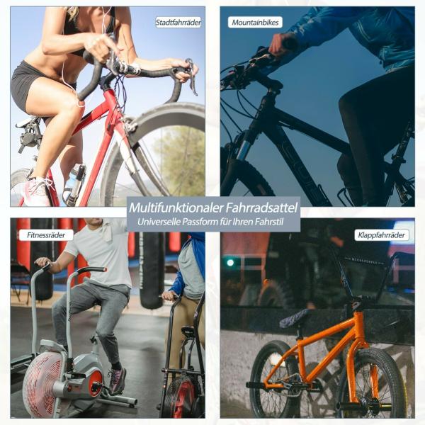 ROCKBROS | Fahrradsattel – Ergonomischer, Komfortabler Sattel für MTB und Rennrad