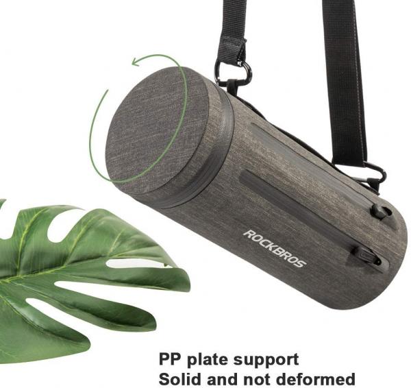 ROCKBROS | Multifunktionale Lenkertasche/Rahmentasche – 100% wasserdichte Fahrradtasche mit Schultergurt für MTB und Rennräder, ca. 2L