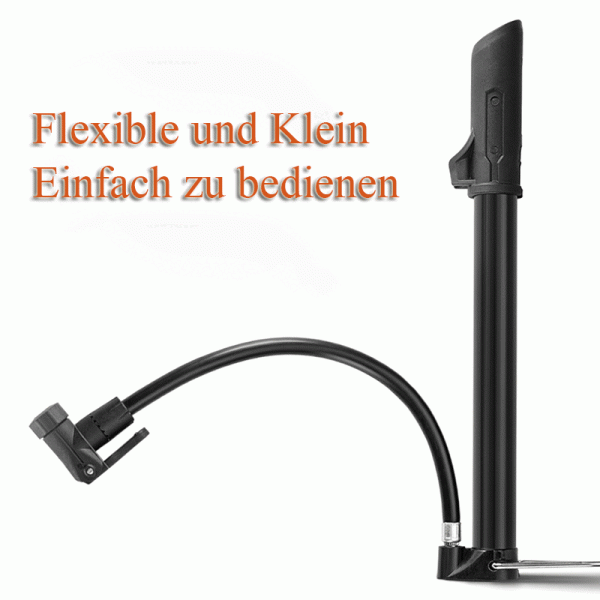 ROCKBROS | Fahrrad Standpumpe – Kompakt, leistungsstark und vielseitig