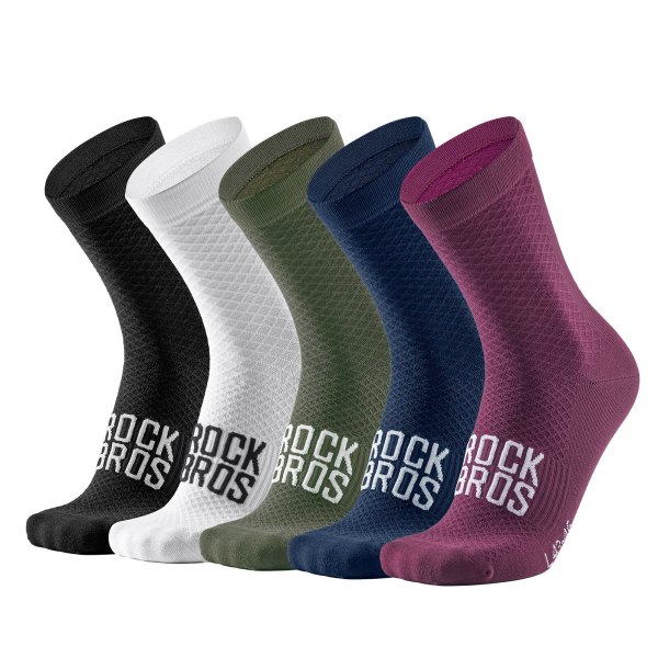 ROCKBROS | Road-to-Sky Radsocken – 1 Paar Unisex Fahrradsocken, atmungsaktiv und komfortabel