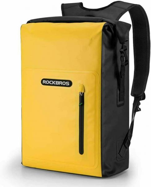 ROCKBROS | Rucksack für Herren & Damen – Vielseitiger Freizeit- und Sportrucksack für Reise, Wandern und Arbeit, in Gelb, Blau und Grün