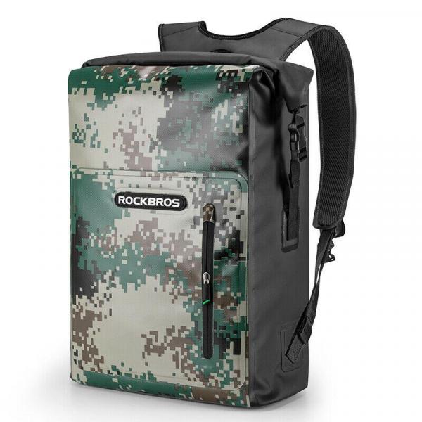 ROCKBROS | Rucksack für Herren & Damen – Vielseitiger Freizeit- und Sportrucksack für Reise, Wandern und Arbeit, in Gelb, Blau und Grün