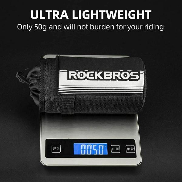 ROCKBROS | Lenkertasche mit Flaschenhalter – Isolierte Fahrradtasche für 1L Trinkflasche, mit Handytasche