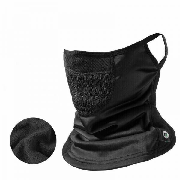 ROCKBROS | Sturmhaube Maske – Fahrrad Kopfbedeckung, Schutzmund, Hängohr Design, Atmungsaktiv