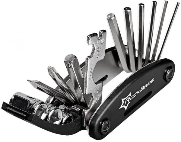 ROCKBROS | Multifunktionswerkzeug 16-in-1 – Kompaktes Fahrrad-Reparaturwerkzeug