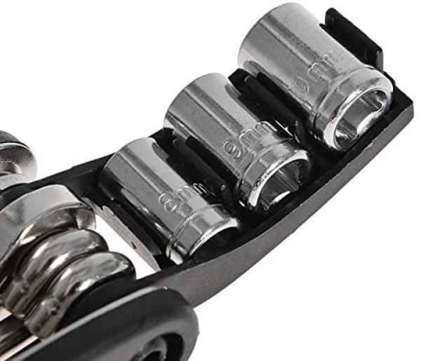 ROCKBROS | Multifunktionswerkzeug 16-in-1 – Kompaktes Fahrrad-Reparaturwerkzeug