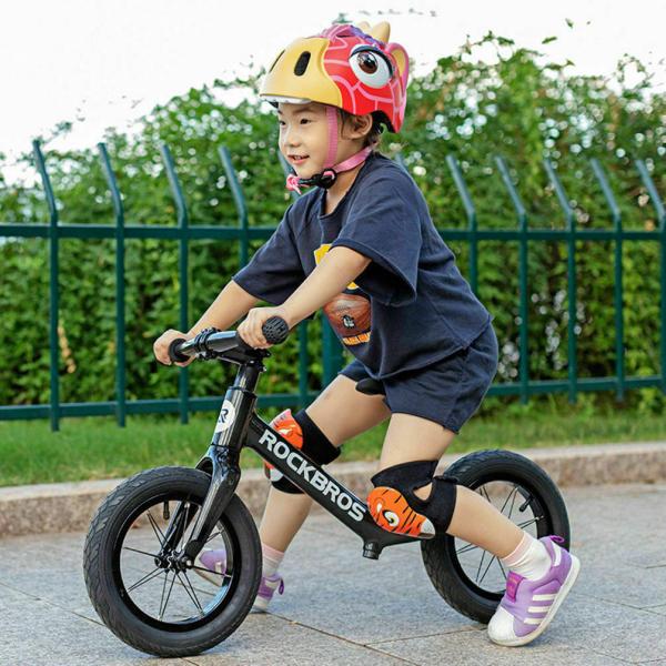 ROCKBROS | Kinderrad 12" Laufrad aus Kohlefaser – Leichtes Balance Bike für 2-6 Jahre, ideal zum Laufen und Lernen