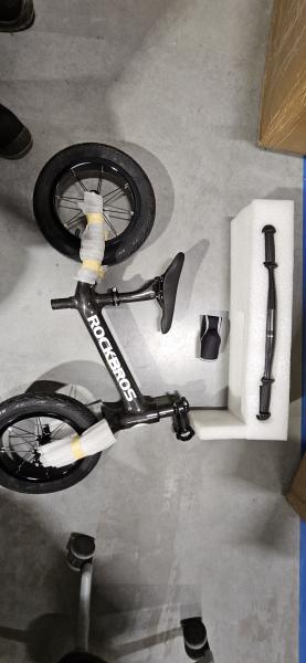 ROCKBROS | Kinderrad 12" Laufrad aus Kohlefaser – Leichtes Balance Bike für 2-6 Jahre, ideal zum Laufen und Lernen