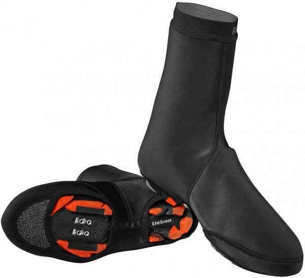 ROCKBROS | Fahrrad Überschuhe Winter Shoecovers Überzieher Warm Schwarz (S-L)