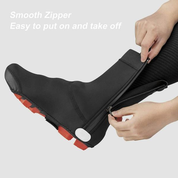 ROCKBROS | Wasserdichte Überschuhe für Fahrrad – Schutz vor Regen, Kälte & Schmutz für Damen und Herren – Shoecover für Rennrad & MTB