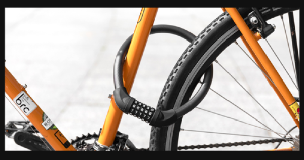 ROCKBROS | Fahrradschloss RKS502-BK – E-Bike Fünfziffern-Zahlenschloss, Rundschloss, PVC-beschichtet