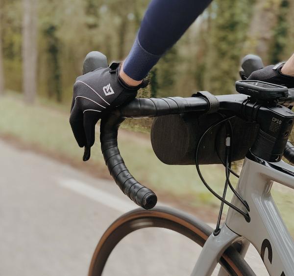 S107-1 (M,L,XL,XXL), ROCKBROS Fahrrad Handschuhe Outdoors Vollfingerhandschuhe Sport Warm Schwarz