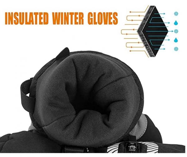 ROCKBROS | Handschuhe – Frühling / Herbst, Winddicht, Touchscreen, Vollfinger für Outdoor-Sportarten