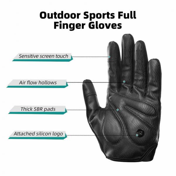 ROCKBROS | Vollfinger Sporthandschuhe – Ideal für Frühling und Herbst