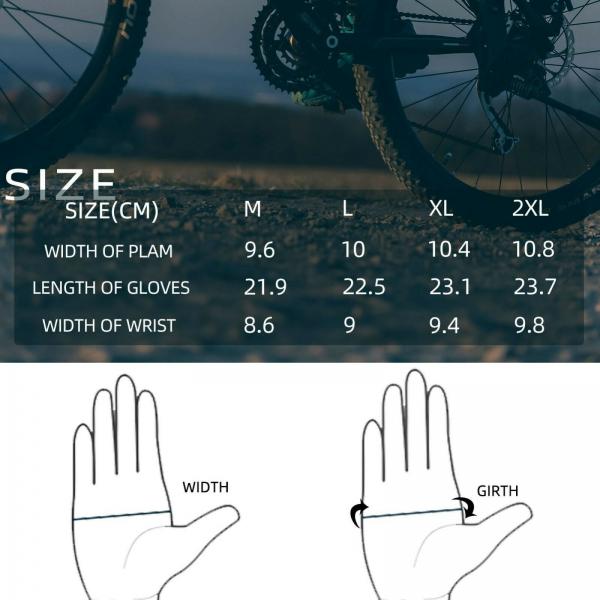 S255-1(M, L, XL, XXL), ROCKBROS Handschuhe Fahrradhandschuhe Herbst Touchscreen Outdoor Sports M-2XL