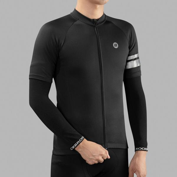 ROCKBROS | Radsport Armlinge – Warme, rutschfeste Arm Sleeves für Damen & Herren (M-XL)