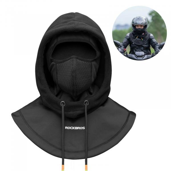 ROCKBROS | Skimaske Thermo Fleece Balaclava - Wintermütze Sturmhaube Unter Helm für Extrem-Wetterbedingungen
