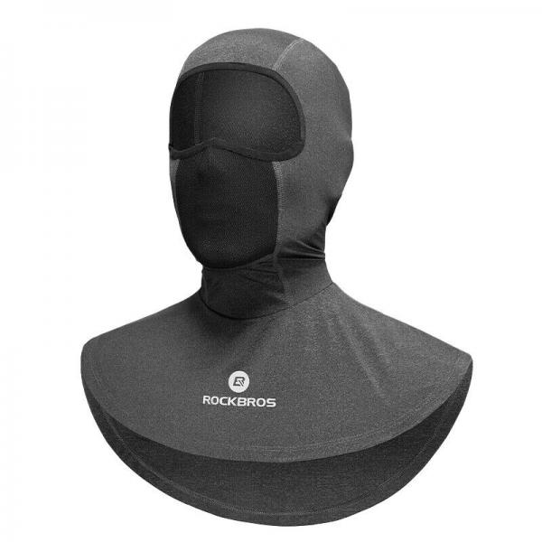 ROCKBROS | Sommer Balaclava Sturmhaube Kopfhaube für Fahrrad/Motorrad – UPF50+ Sonnenschutz, Cooling, UV-Schutz